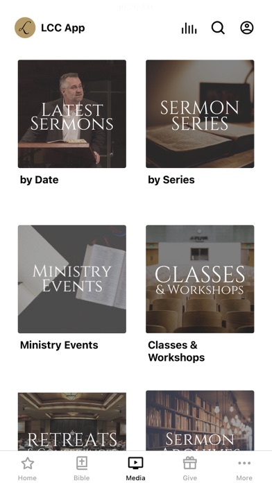LCC App Screenshot