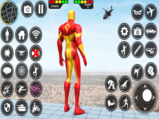 Flying Spider Rope Hero Game9+_1