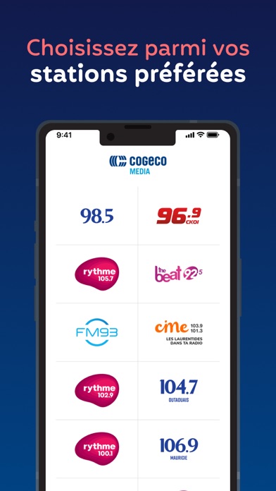 Cogeco Média Screenshot