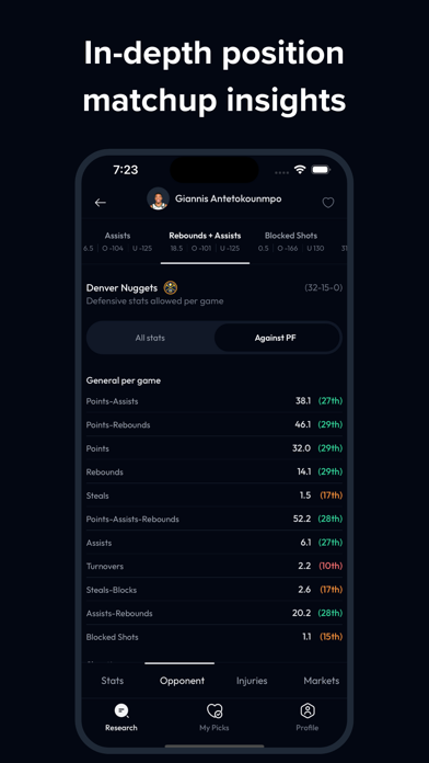 Locks | AI Sports Research Screenshot