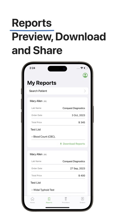 Crelio Health for Patients