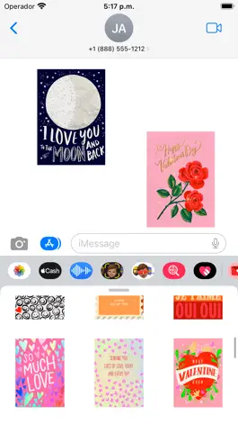 Game screenshot Valentine’s Cards Animated apk