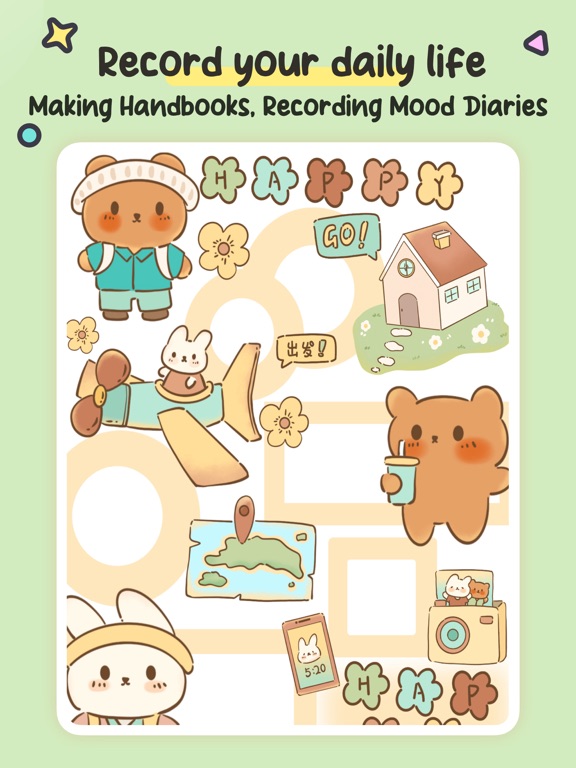 Pudding Note-Diary and Journal iPad screenshot 5 - Lifestyle app