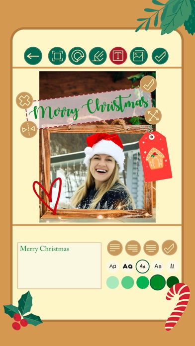 Christmas wishes Card Greeting Screenshot