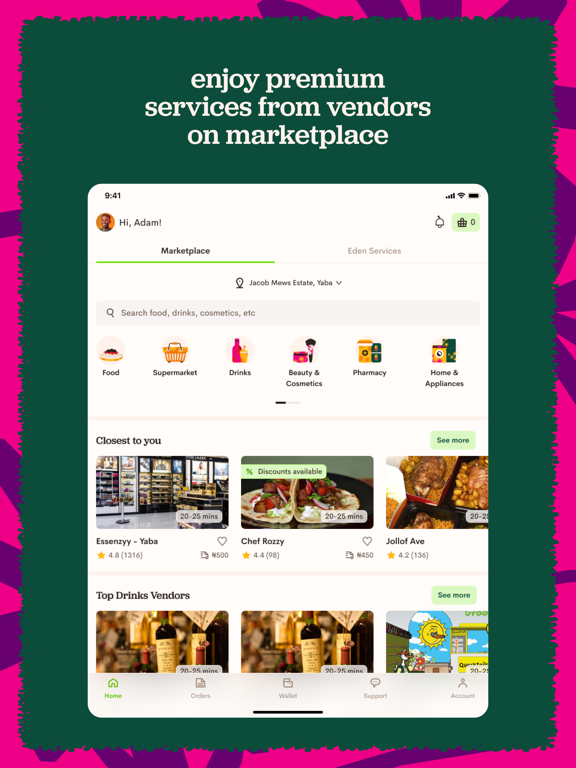 Screenshot #6 pour Eden: Food, Cleaning & More