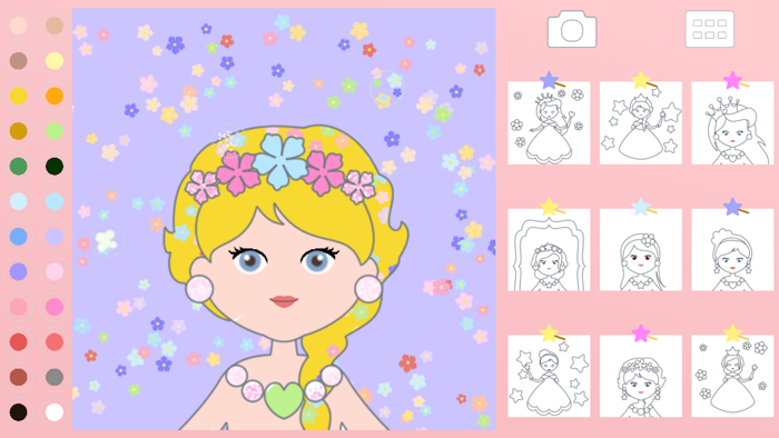Princess Coloring Kid Toddler