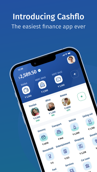 Screenshot #1 pour Cashflo: Easy Expense Tracker