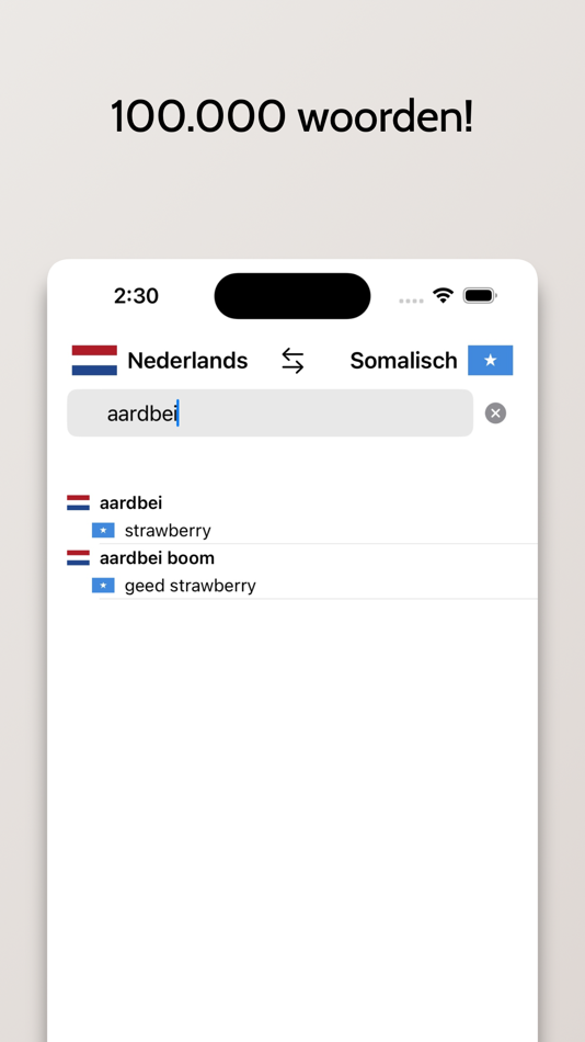 #2. Somalisch-Nederlands (iOS) Podle: FB PUBLISHING LLC