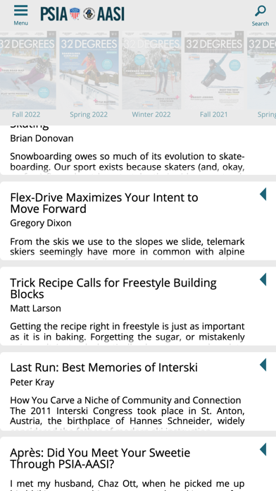 PSIA - AASI Snow Pro Library Screenshot