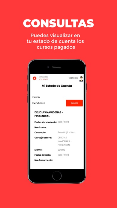 Peruano Japonés CURSOS Screenshot