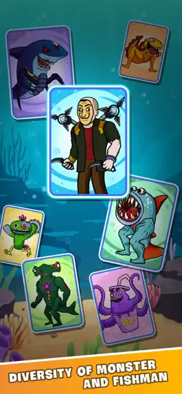 Game screenshot The Fishman: Monster Evolution apk