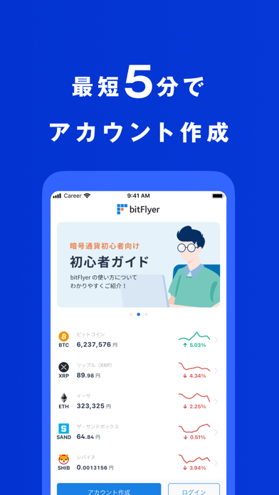 ビットコインならbitFlyer 暗号資産（仮想通貨）のおすすめ画像5