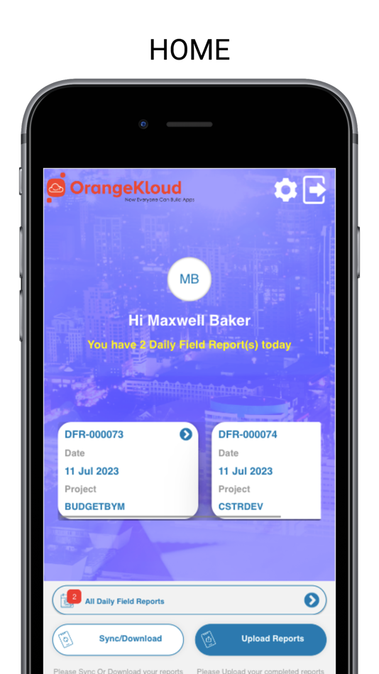#2. Offline Daily Field Reports (iOS) Podle: Orangekloud Pte. Ltd.