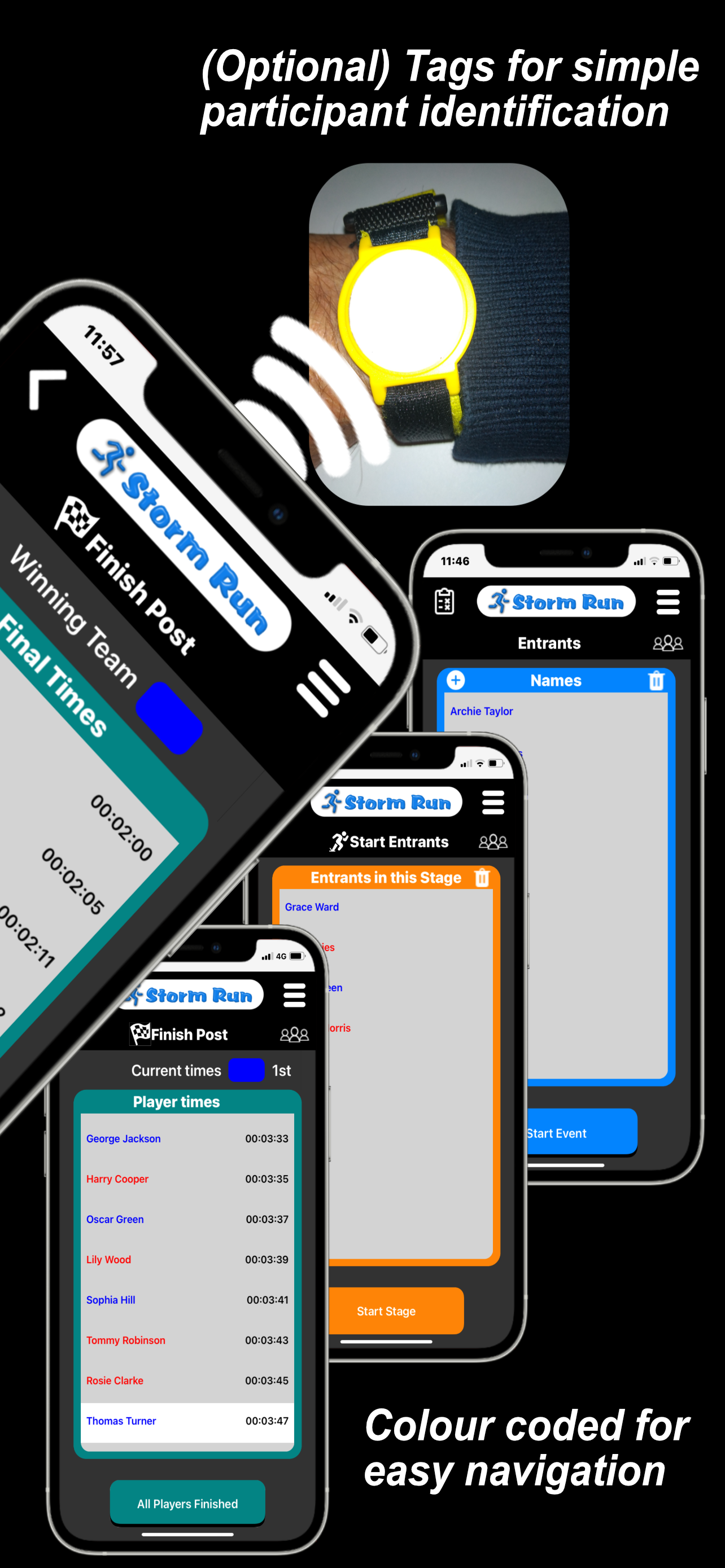 StormRun Time Trial App