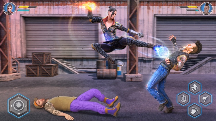Karate games: Kung Fu Fight screenshot-4