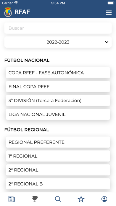 FutbolAragón Screenshot