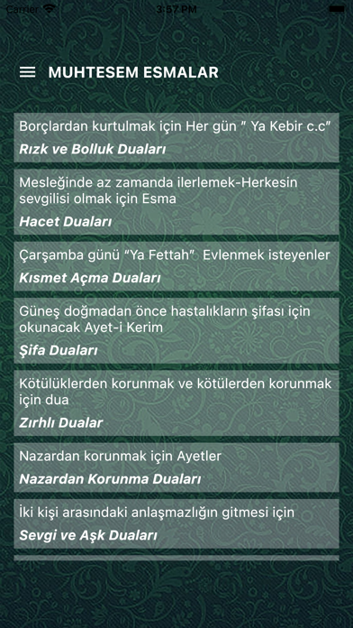 Muhteşem Esmalar Screenshot