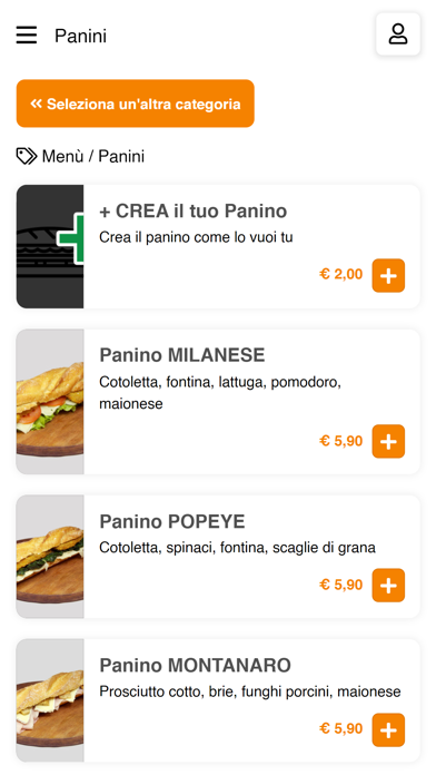 Panino & Co. app Screenshot