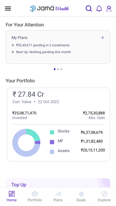 Jama Wealth Advisory Screenshot