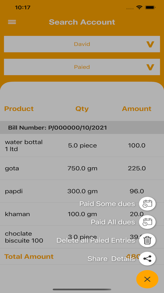 ProductWithBillCalculator