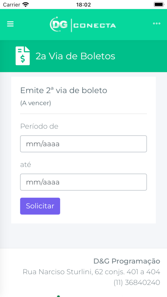 #3. DG Conecta (iOS) 由: D&G Consultoria Sistemas Comercio e Servicos LTDA
