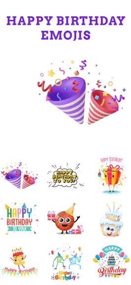 Game screenshot Happy Birthday Fun Emojis mod apk