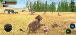 Safari Lion Simulator Game 3D screenshot #2 for iPhone