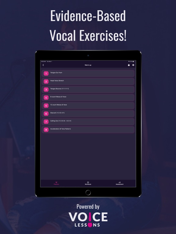 How The Voice Works iPad screenshot 3 - Music app