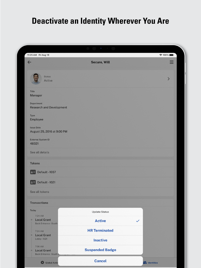 Avigilon Unity Access