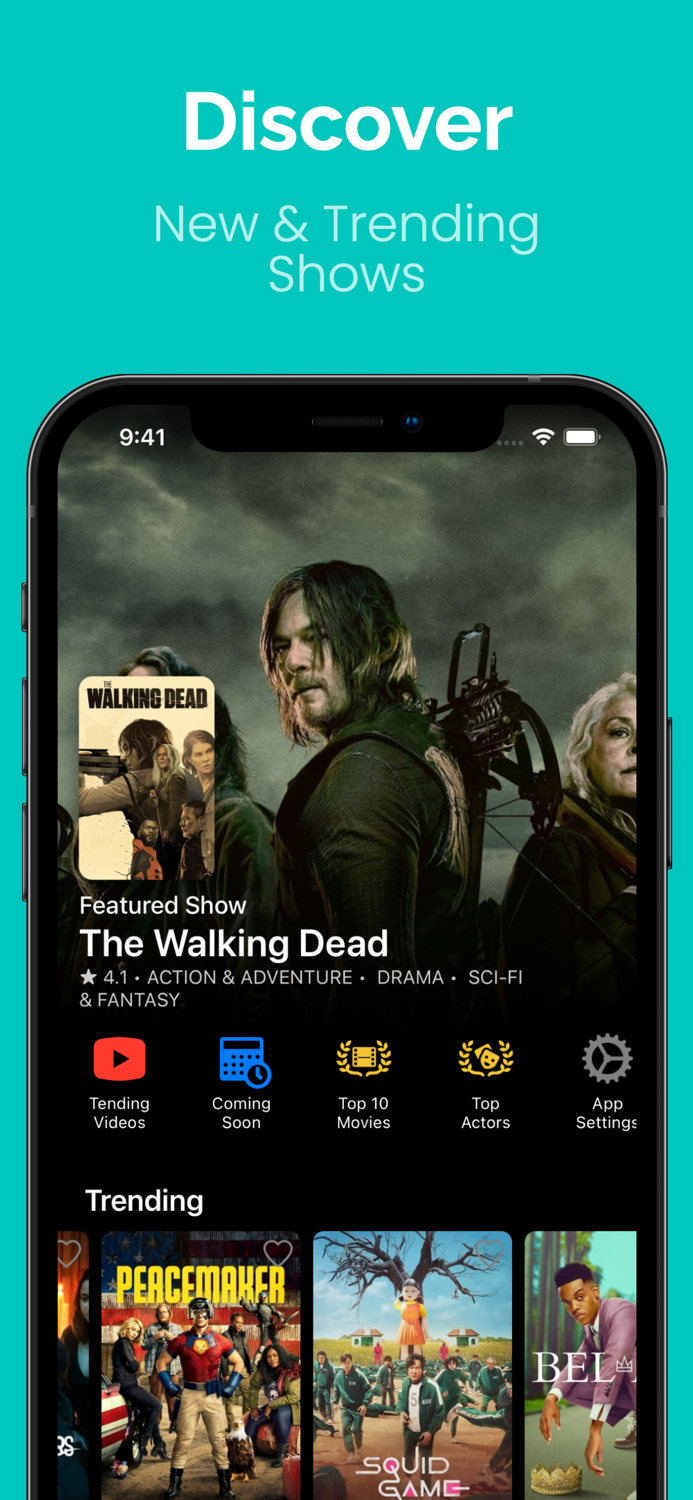 Shows Discover and Track Series