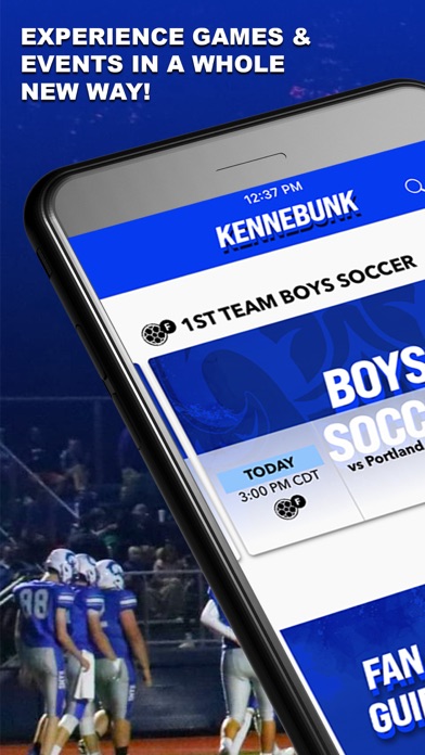 Kennebunk Rams Athletics Screenshot