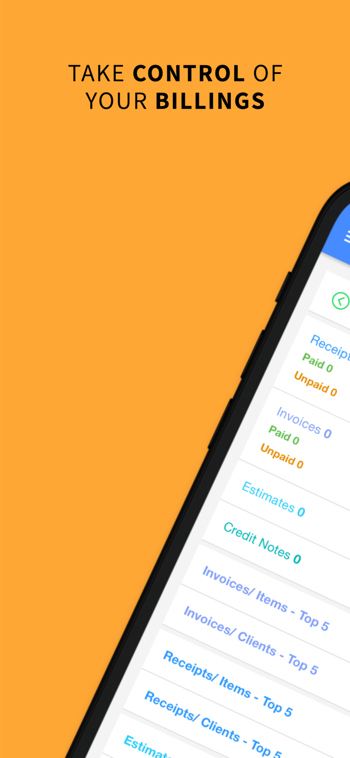 Receipt Invoice and Estimate