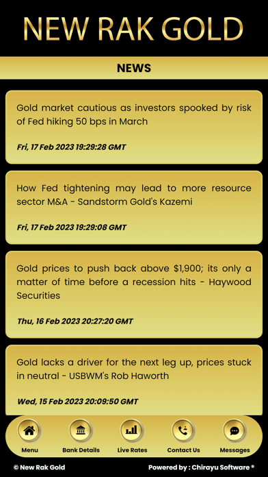 New Rak Gold Screenshot