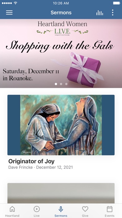 Heartland Church Fort Wayne Screenshot