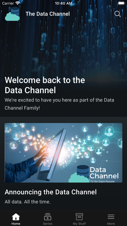 #1. The Data Channel (iOS) 由: Andy Leonard Training
