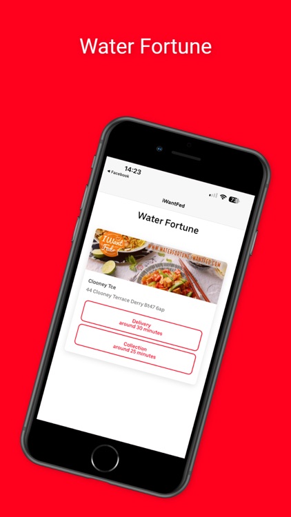 Water Fortune Takeaway