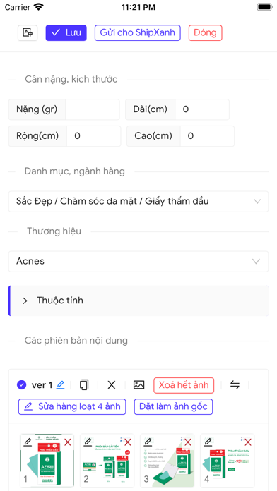 ShipXanh Screenshot