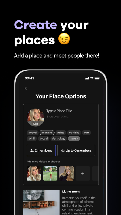 Places - Immersive Live Chatのおすすめ画像4