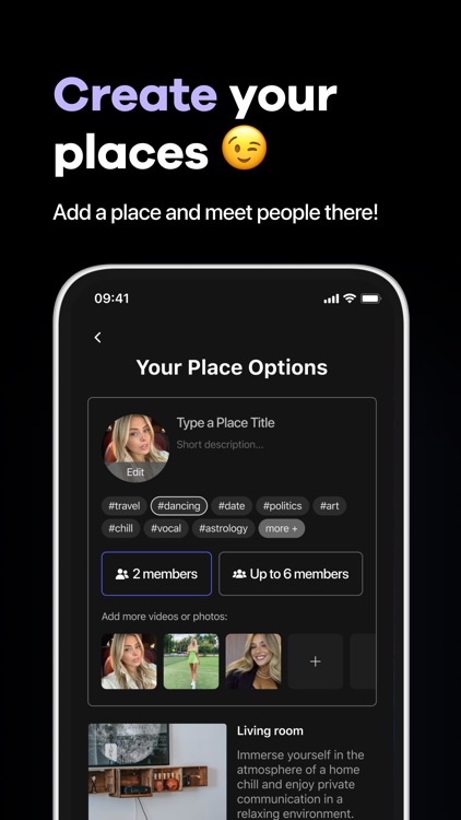 Places - Immersive Live Chat screenshot-3