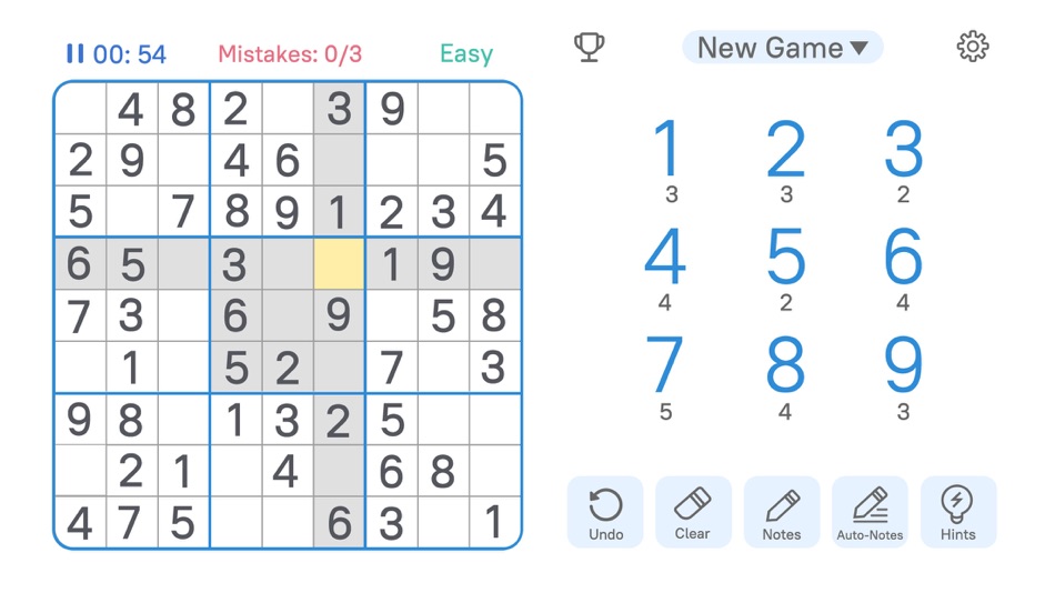 #1. Landscape Sudoku - Big Number (iOS) 由: TOKYO KYOKUJOY LLC