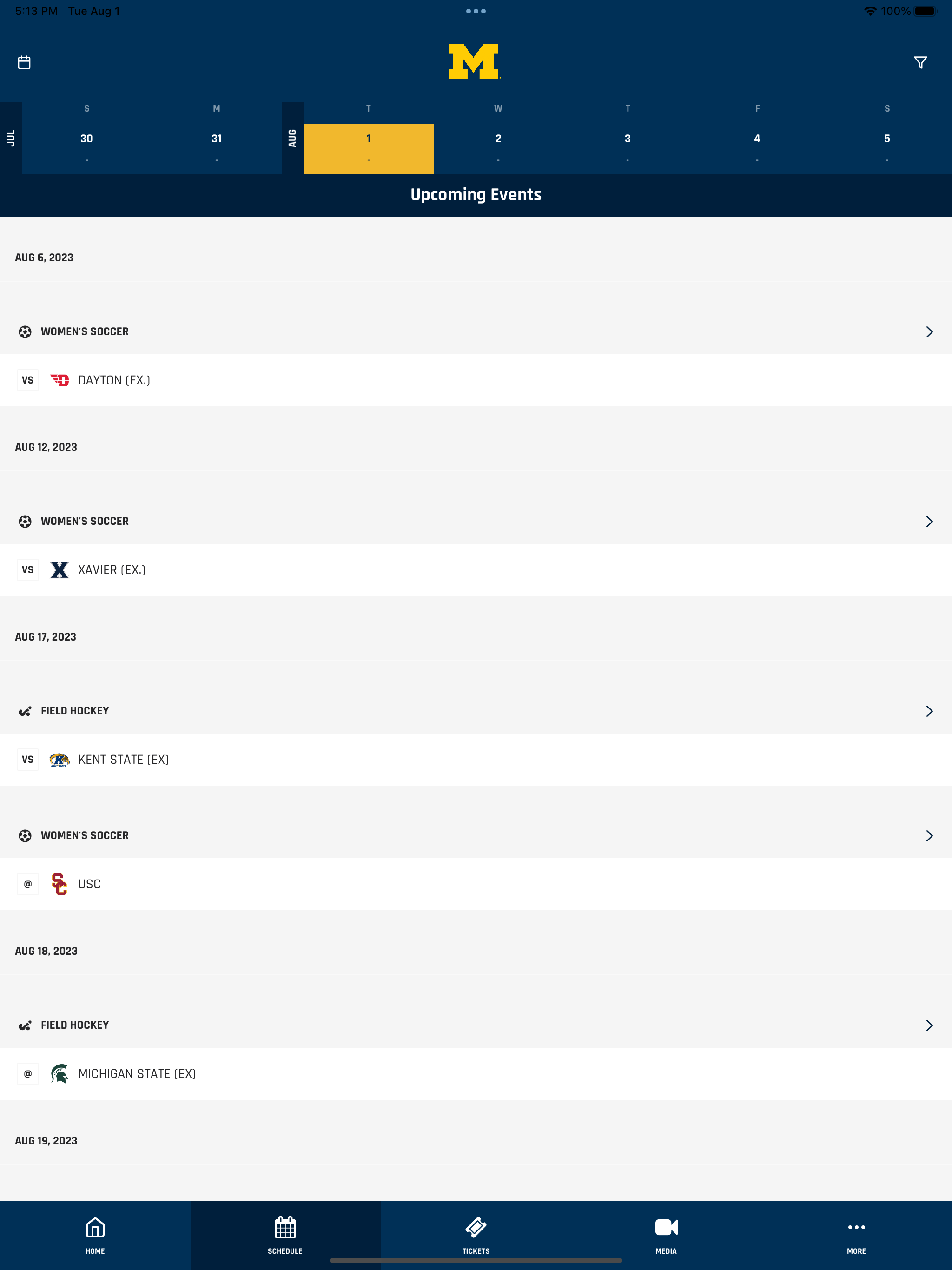 Michigan Athletics