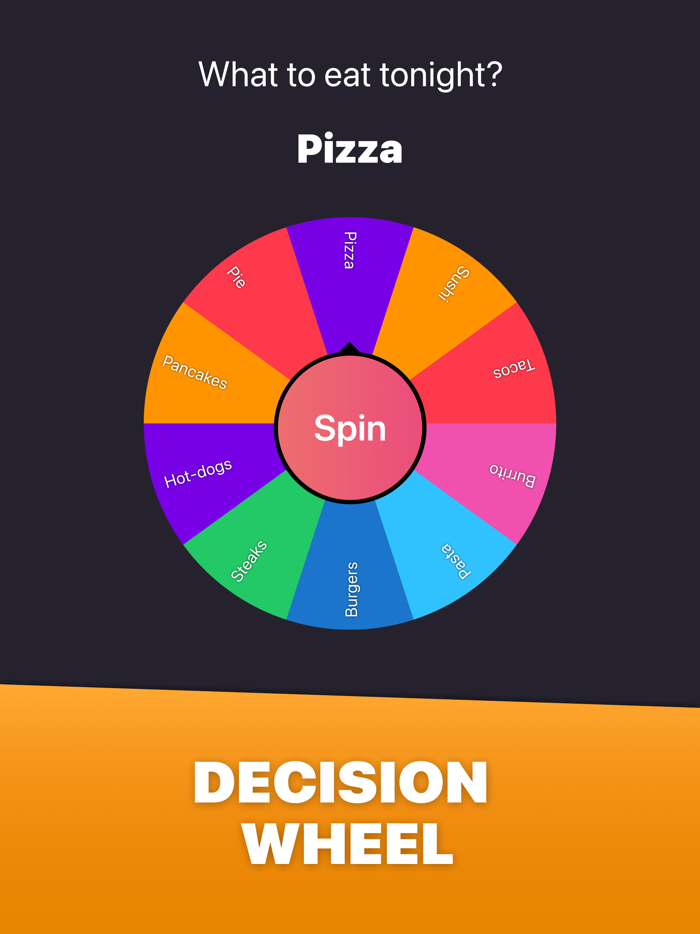 Choosify - spin decision wheel