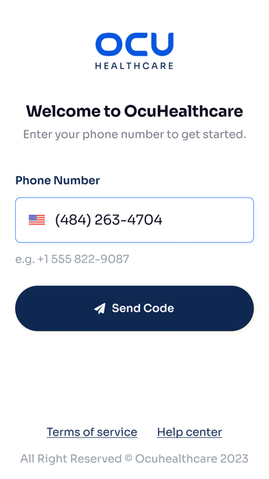 OHC Companion App app screenshot