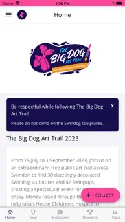 the big dog art trail 2023 iphone screenshot 1