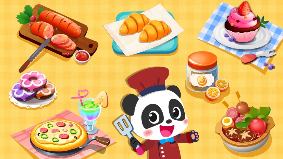 #5. Little Panda's Food Cooking (iOS) 由: BABYBUS