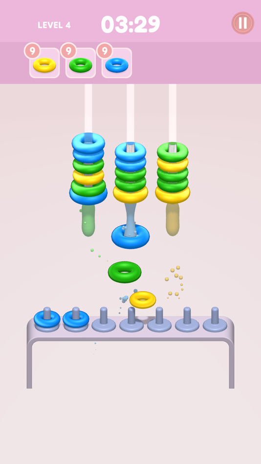 #1. Hoops Match! (iOS) 由: Gybe Games