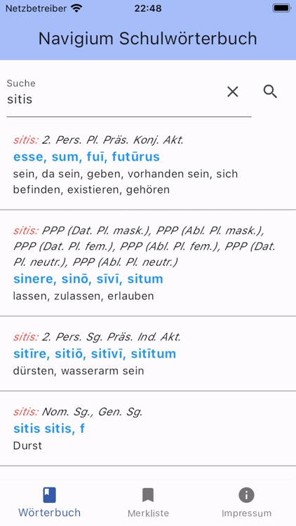 NavigiumSchulwörterbuch Latein screenshot-3