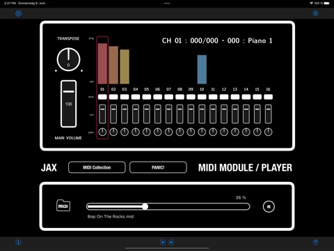 JAX MIDI ModulePlayerのおすすめ画像1