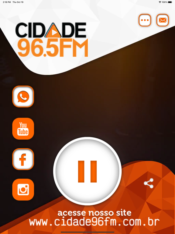 Rádio Cidade 96.5 FMのおすすめ画像1
