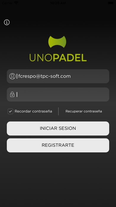 Uno Padel Screenshot